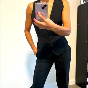 Doce & Gabbana Leopard print/black vest